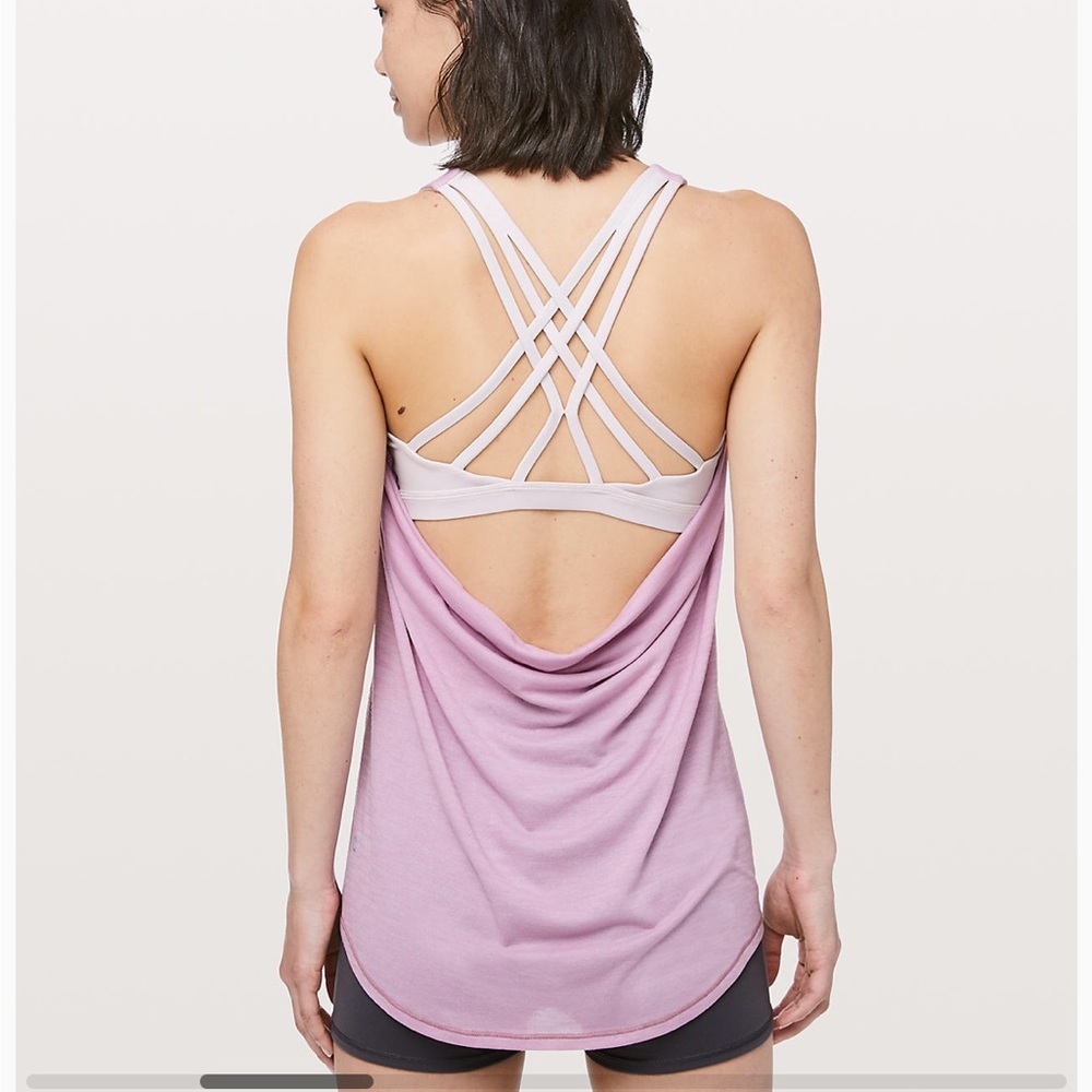 EUC Lululemon “Slay the Studio 2-in-1” Tank
